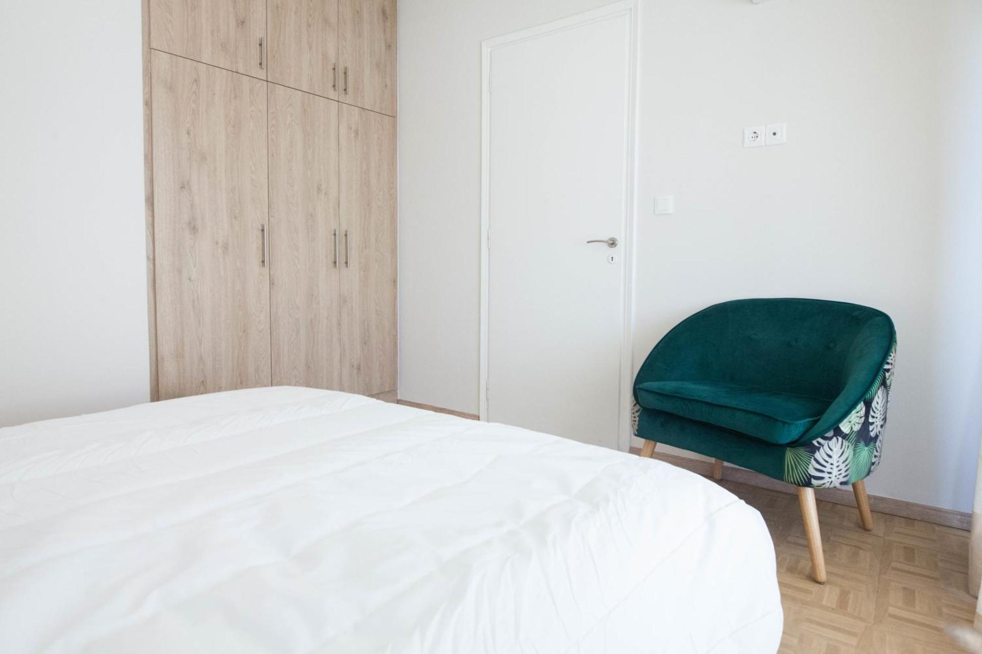 אתונה Modern 1 Bd Balcony Apt Near Metro In Kato Patisia מראה חיצוני תמונה